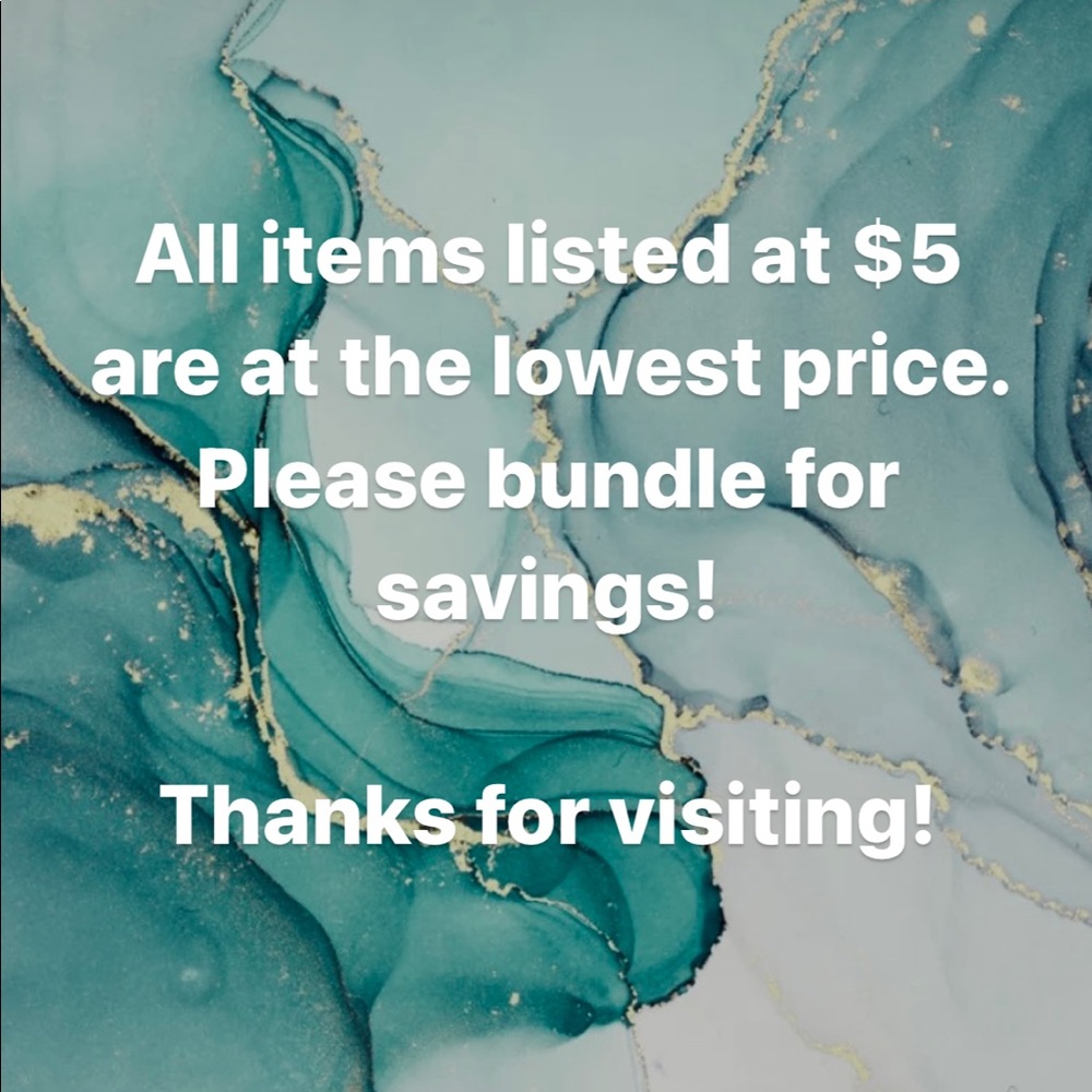 $5 items are lowest price